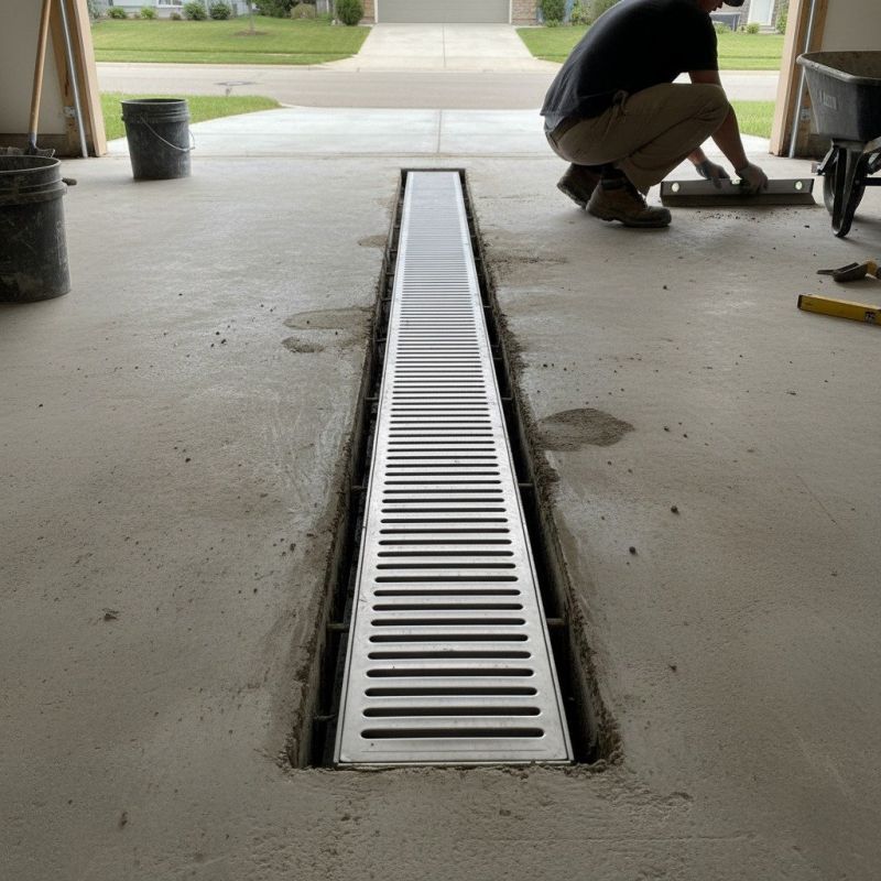 Linear Drain Installation in Charlotte, NC