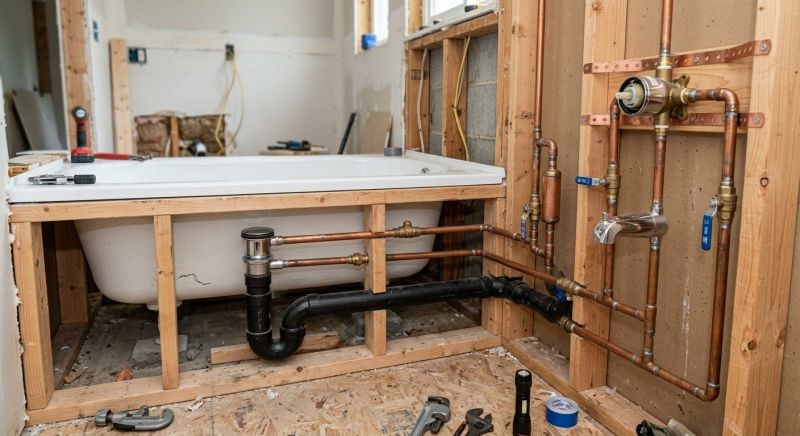 Shower Tub Installation in Framingham, MA